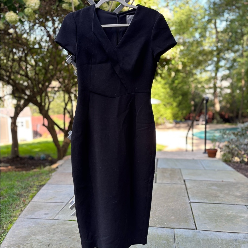 LK Bennett Classic Black Midi Dress